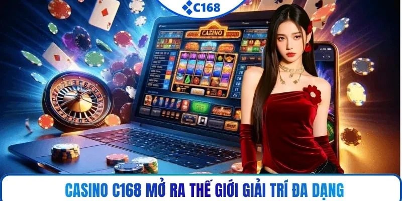  Casino C168 mở ra thế giới giải trí đa dạng